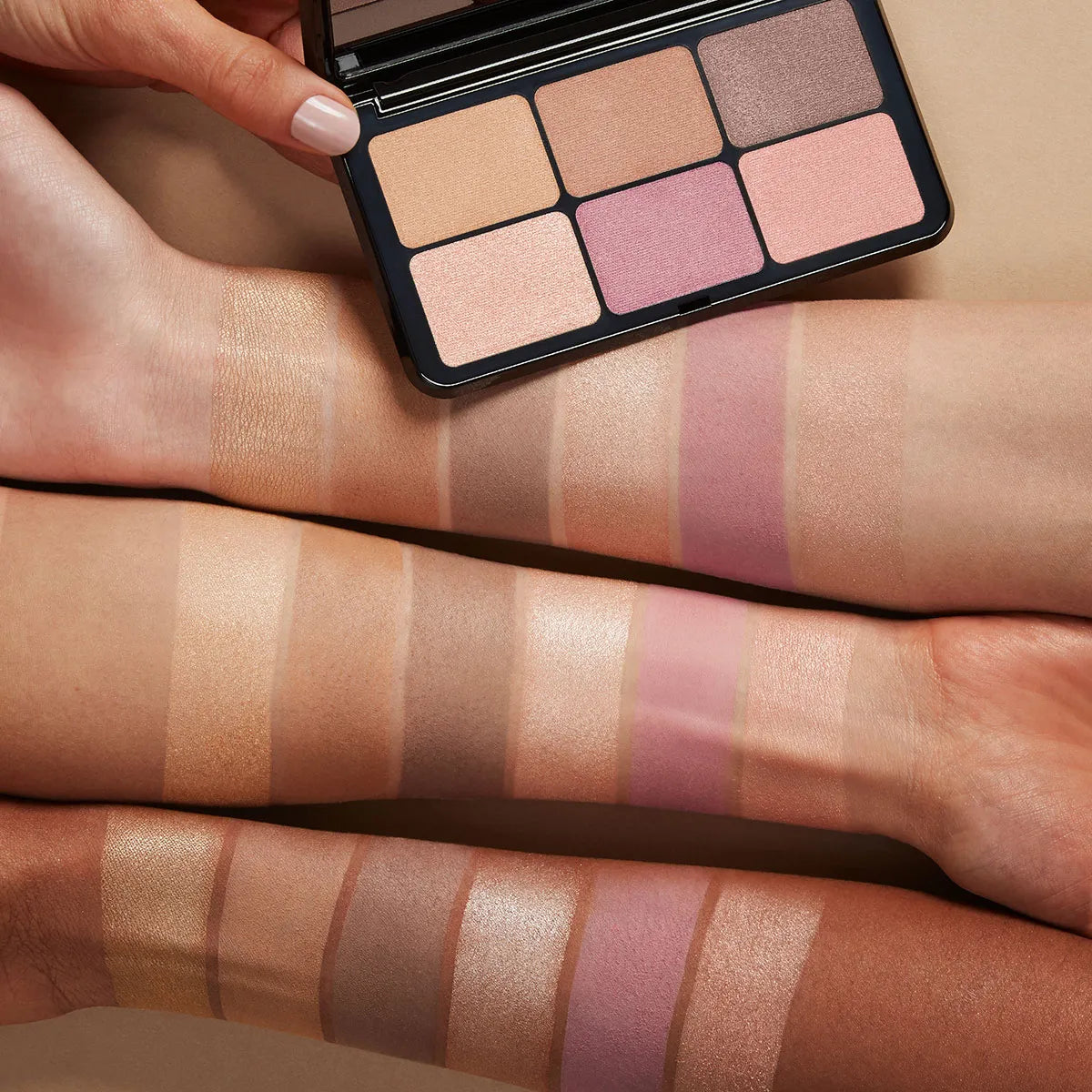 face powder palette 01 kiko